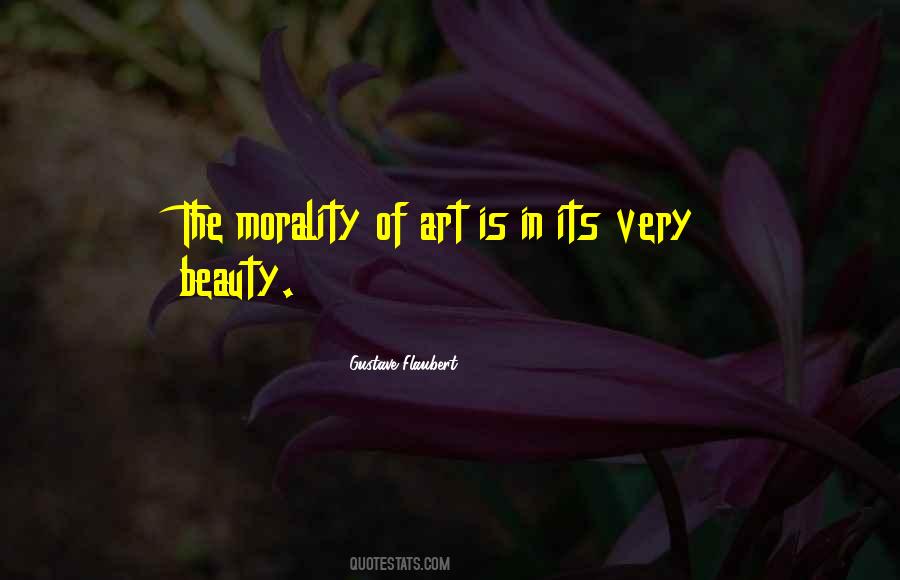 Art Morality Quotes #1101710