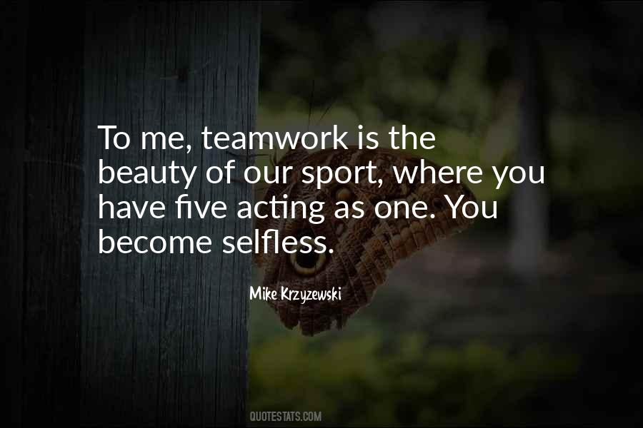 Quotes About The Teamwork #356481