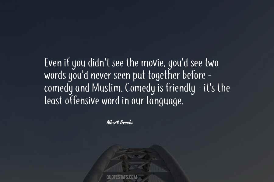 Best One Word Movie Quotes #1350409