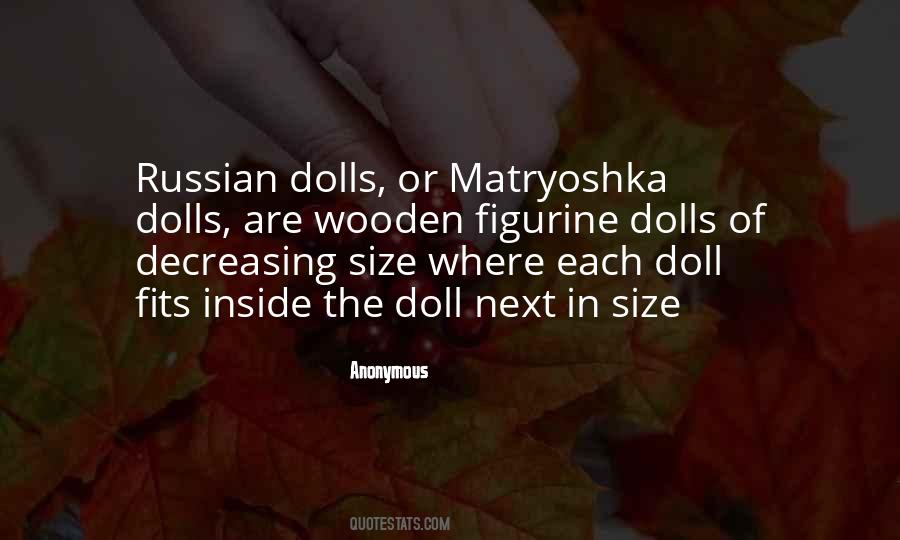Russian Doll Quotes #658827