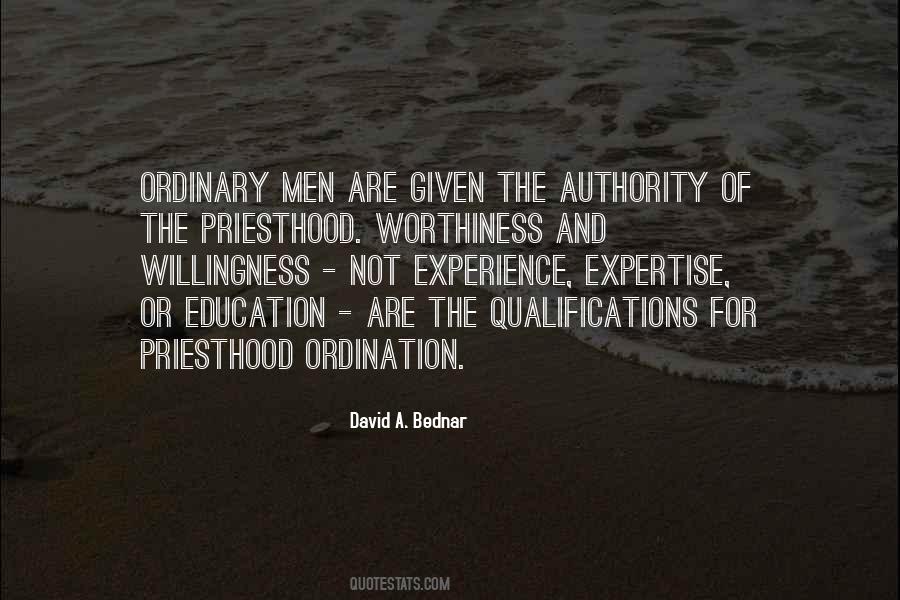 Priesthood Authority Quotes #1179401