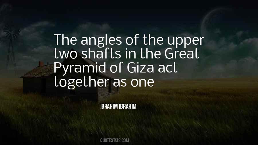 Great Pyramid Of Giza Quotes #875163