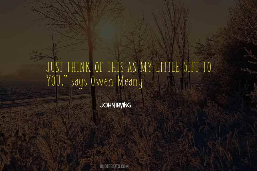 Best Owen Meany Quotes #1210526