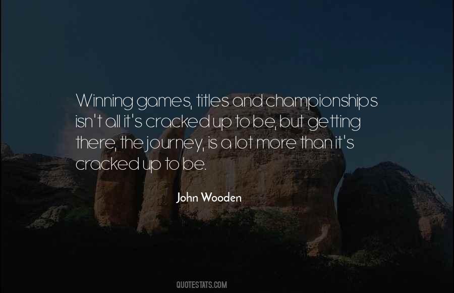 Winning Games Quotes #1366148