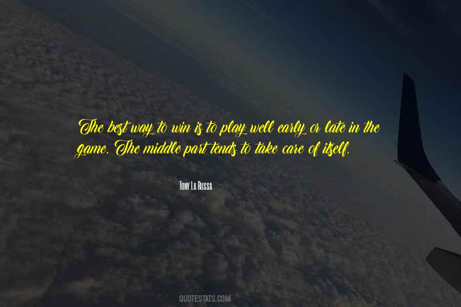 Winning Games Quotes #344455