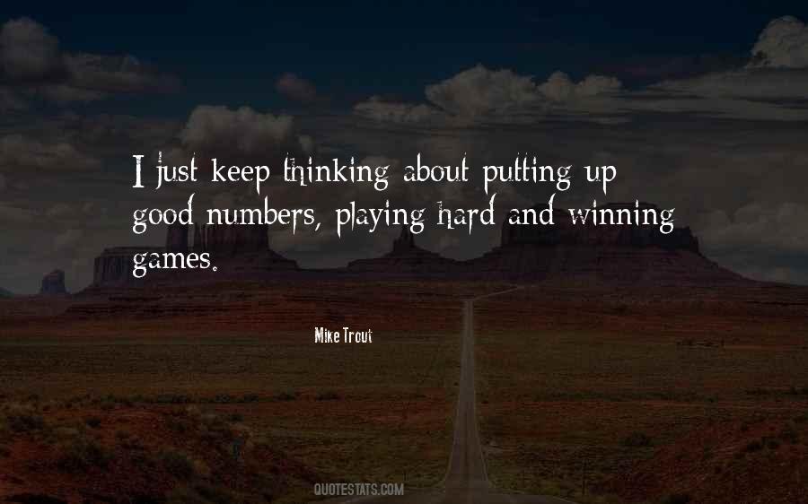 Winning Games Quotes #390312