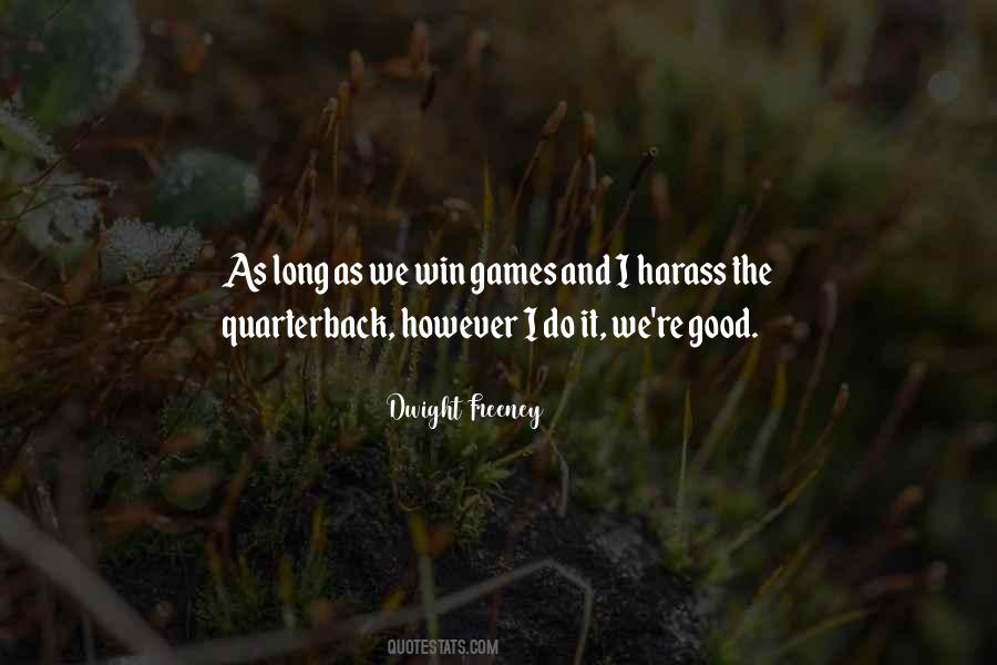 Winning Games Quotes #426040