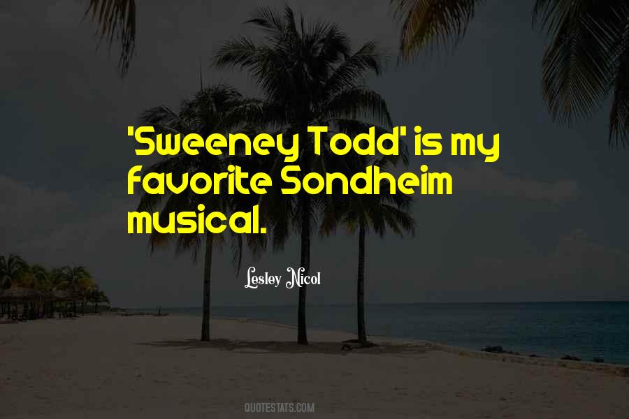 Sondheim Musical Quotes #482571