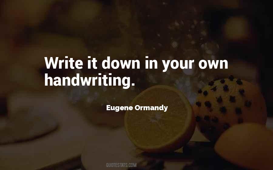 Ormandy Eugene Quotes #1495534