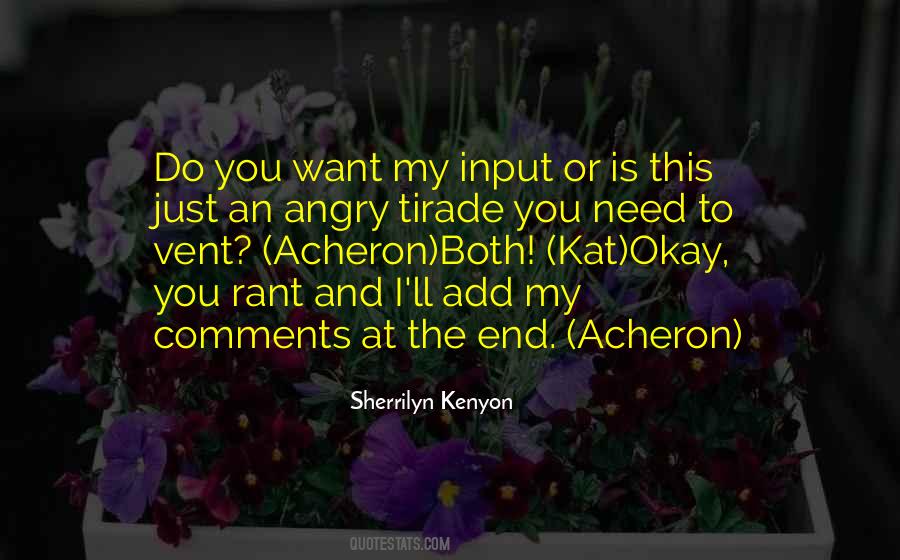 Acheron Kat Quotes #461891