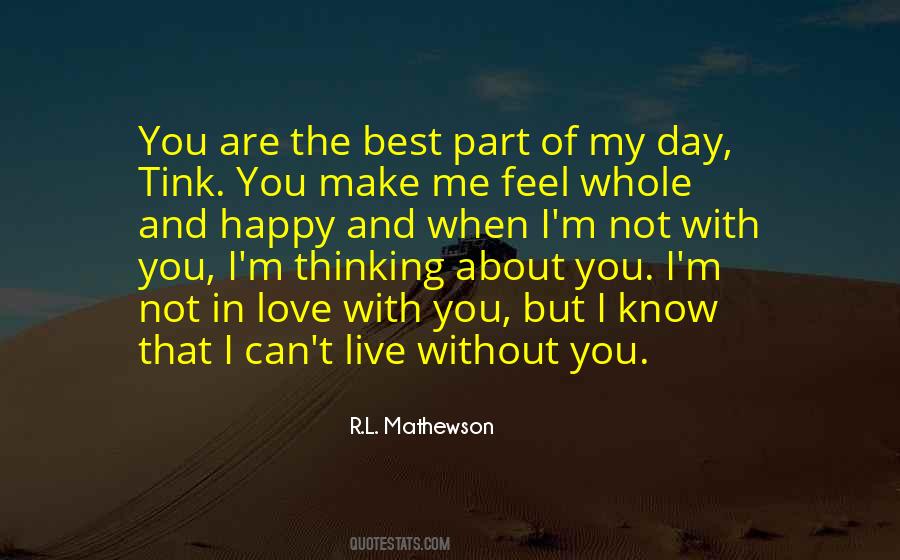 Best Part Of Me Quotes #355622