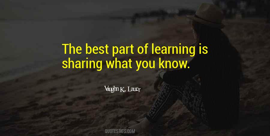 Best Part Of Quotes #1166871
