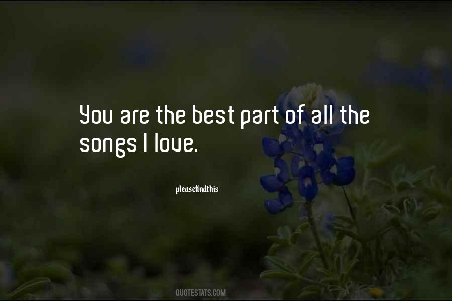 Best Part Of Quotes #1745212
