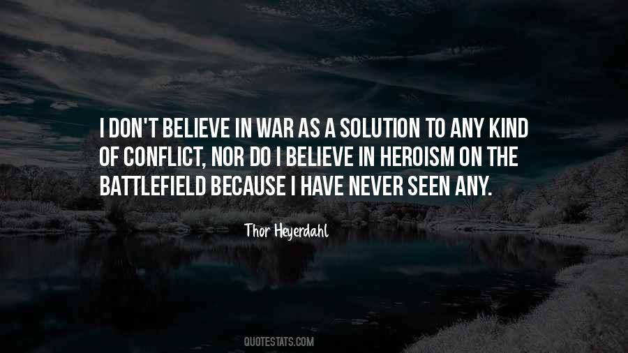 Heyerdahl Thor Quotes #908034