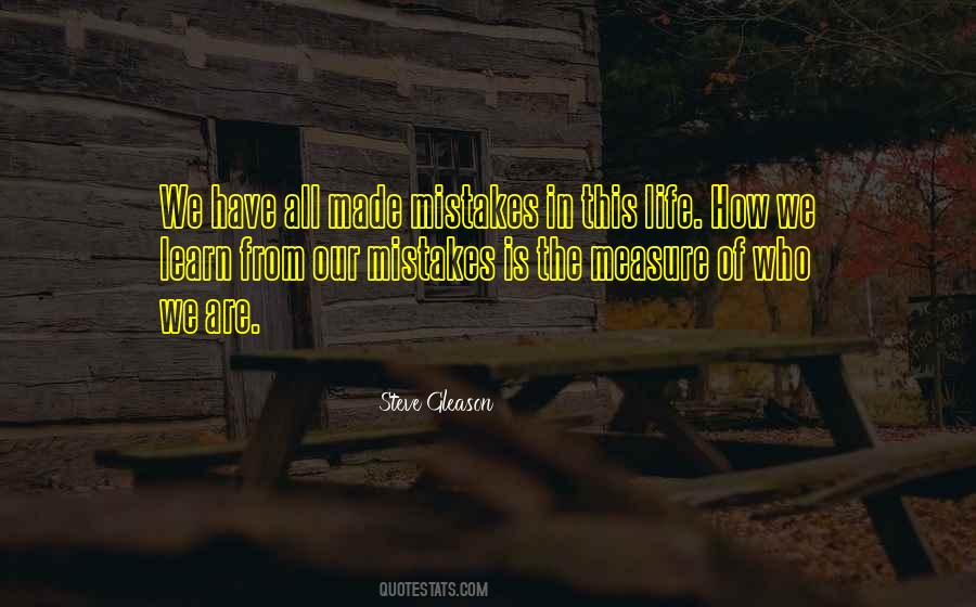 Learn From Mistake Quotes #174287