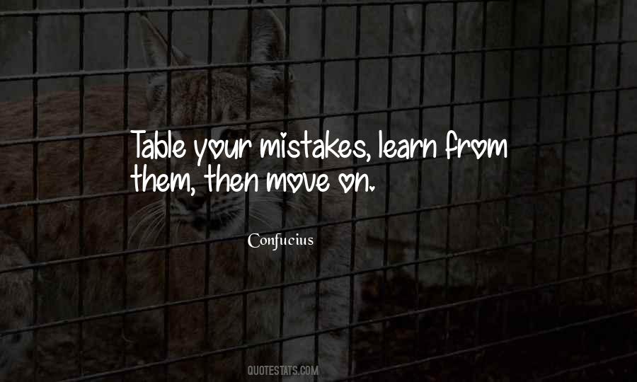 Learn From Mistake Quotes #214418