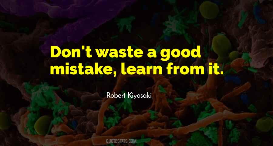 Learn From Mistake Quotes #53839