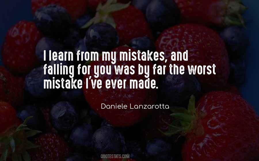 Learn From Mistake Quotes #597666