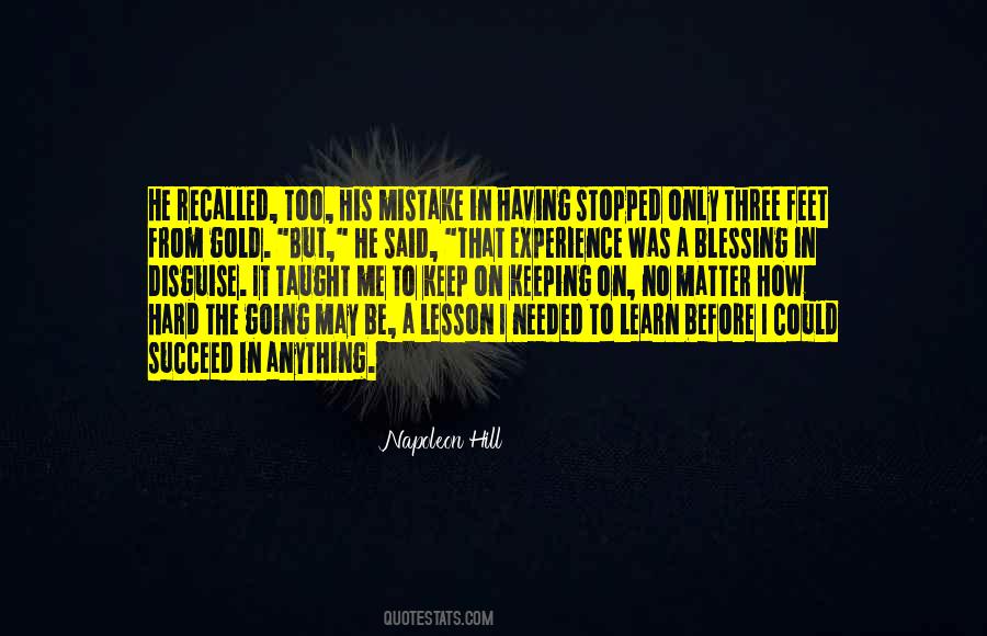 Learn From Mistake Quotes #792555