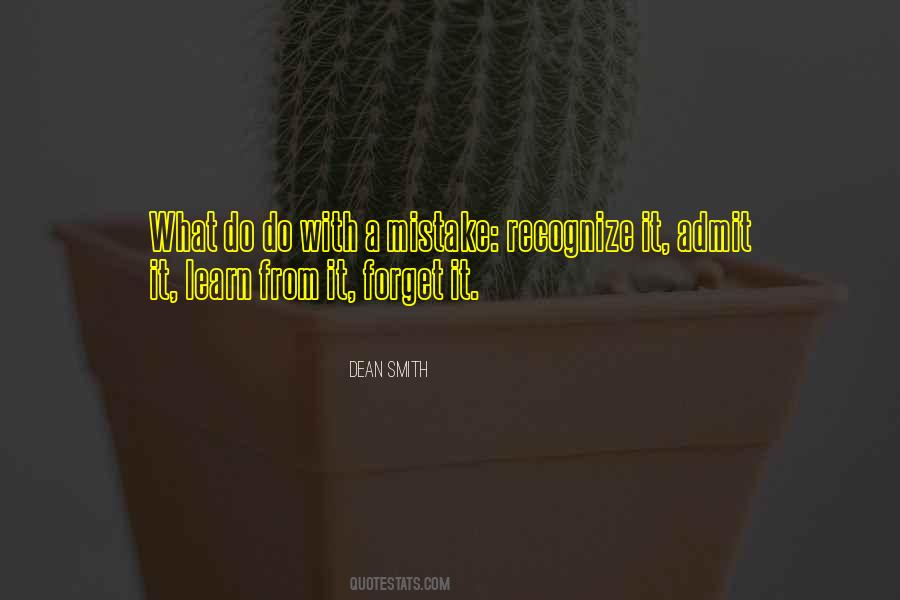 Learn From Mistake Quotes #909189