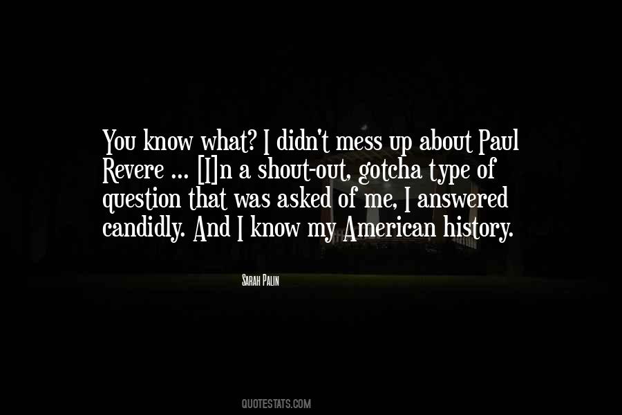 Best Paul Revere Quotes #438940