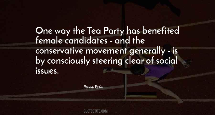 Quotes About The Tea Party Movement #1241951