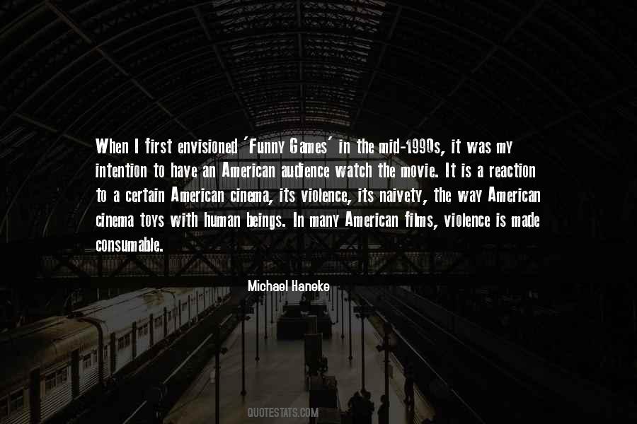 Violence Is As American Quotes #416816