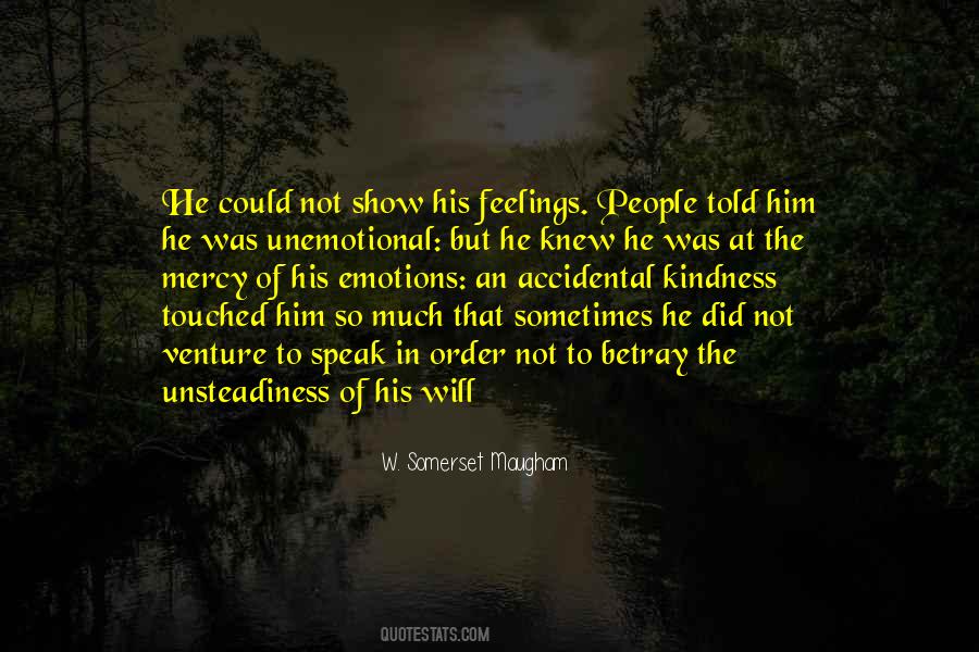 Unemotional People Quotes #1128790