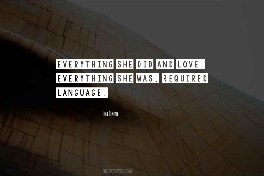 Love Language Quotes #112644