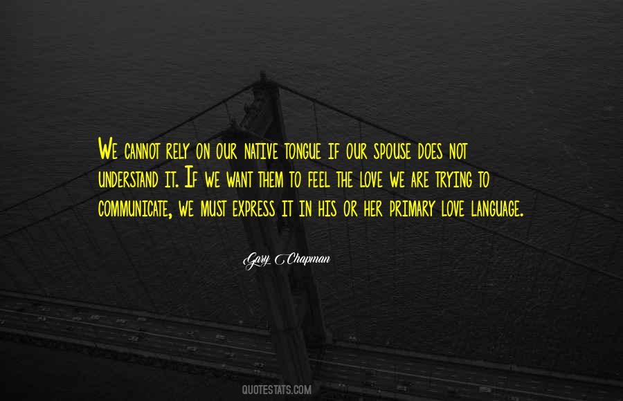 Love Language Quotes #1803015