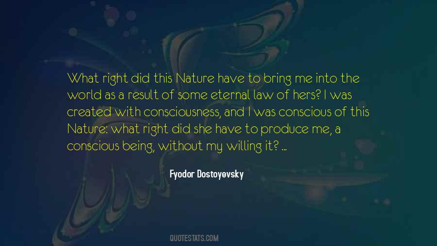 Nature Consciousness Quotes #1033050