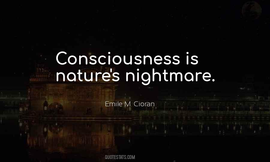 Nature Consciousness Quotes #1150665