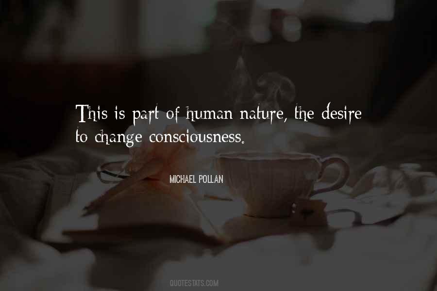 Nature Consciousness Quotes #249761