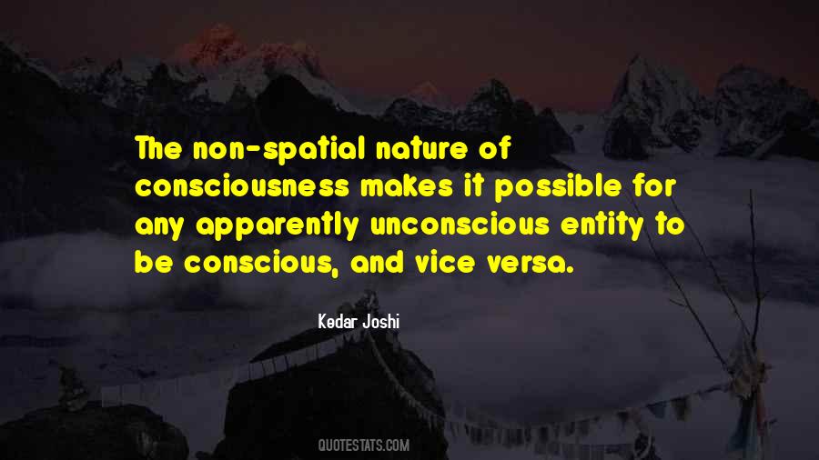 Nature Consciousness Quotes #520258