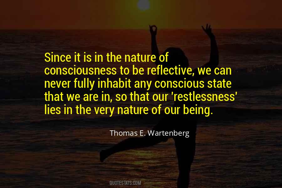 Nature Consciousness Quotes #562432