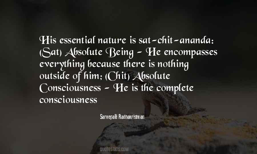Nature Consciousness Quotes #973329