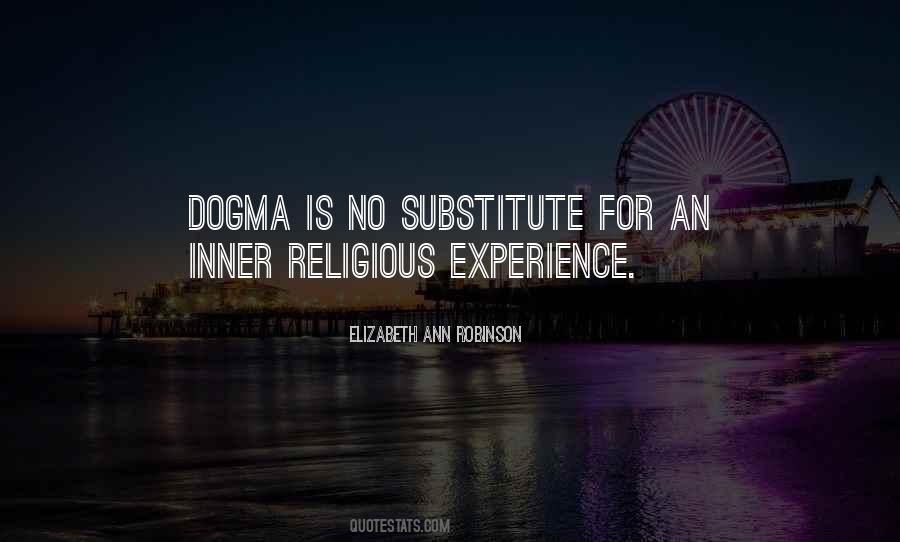 Religious Experience Quotes #1324183