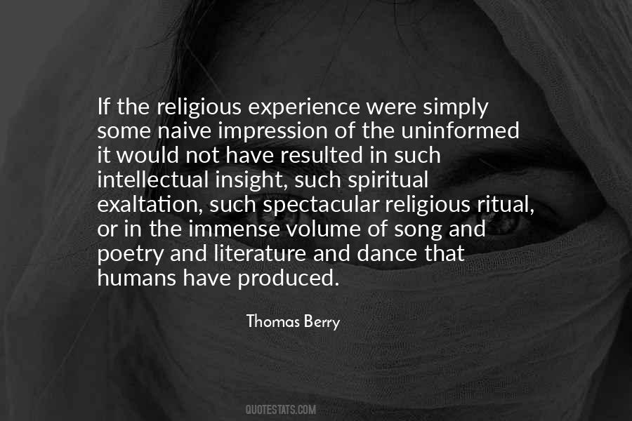 Religious Experience Quotes #535337
