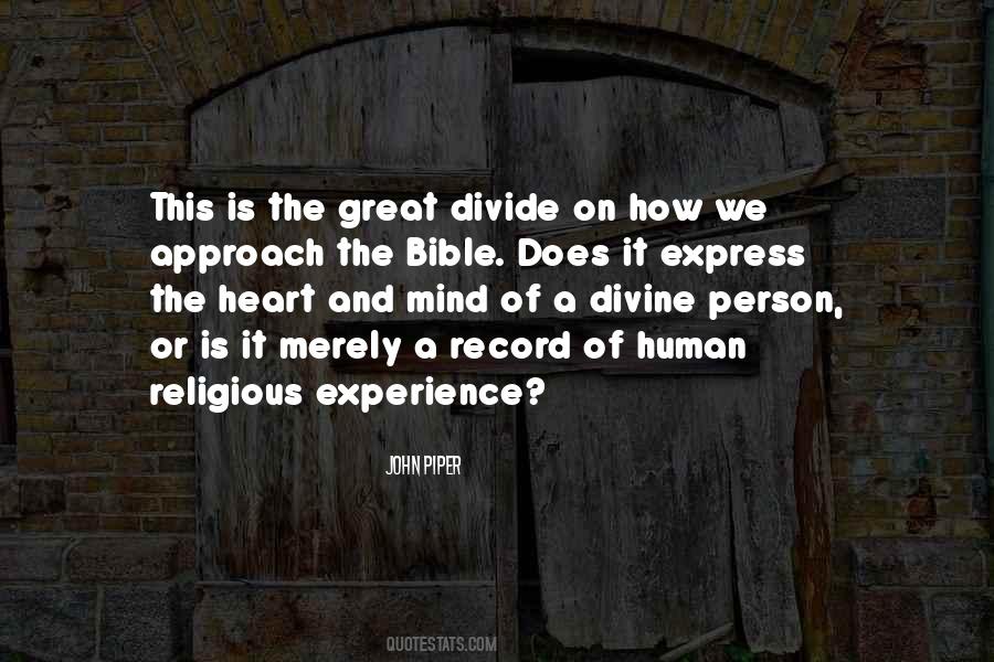 Religious Experience Quotes #759017