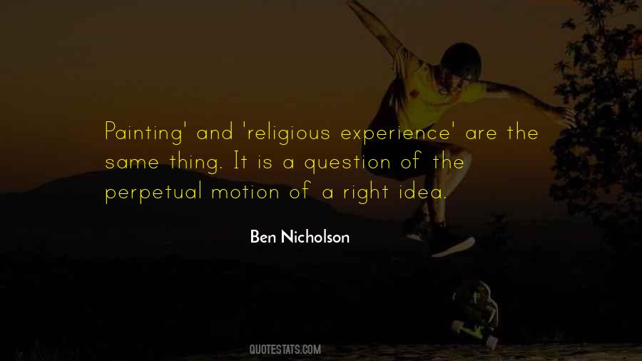 Religious Experience Quotes #986288