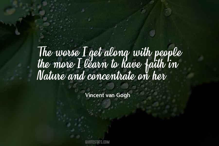 Nature Van Gogh Quotes #453370