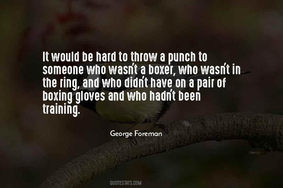 Punch Hard Quotes #1274799