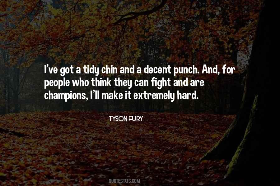 Punch Hard Quotes #658285