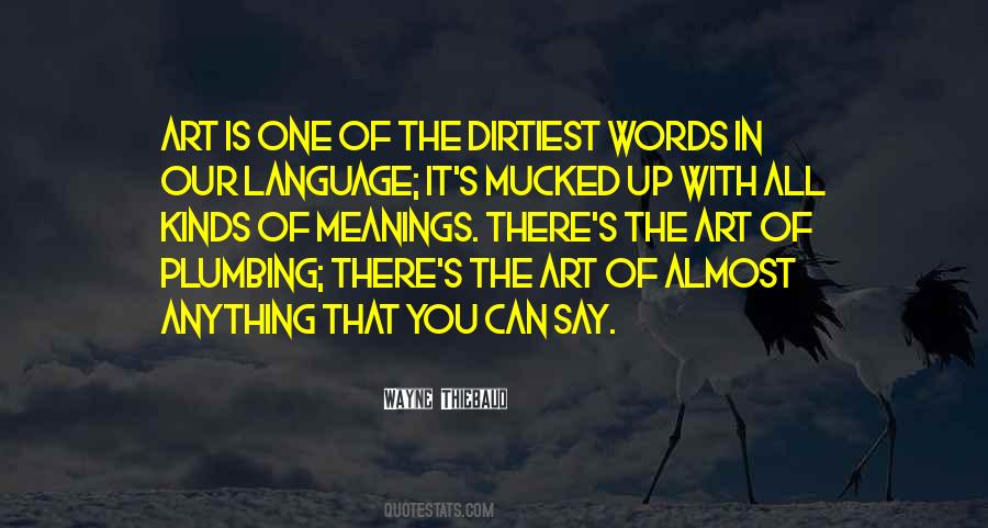Language Of Art Quotes #1037900