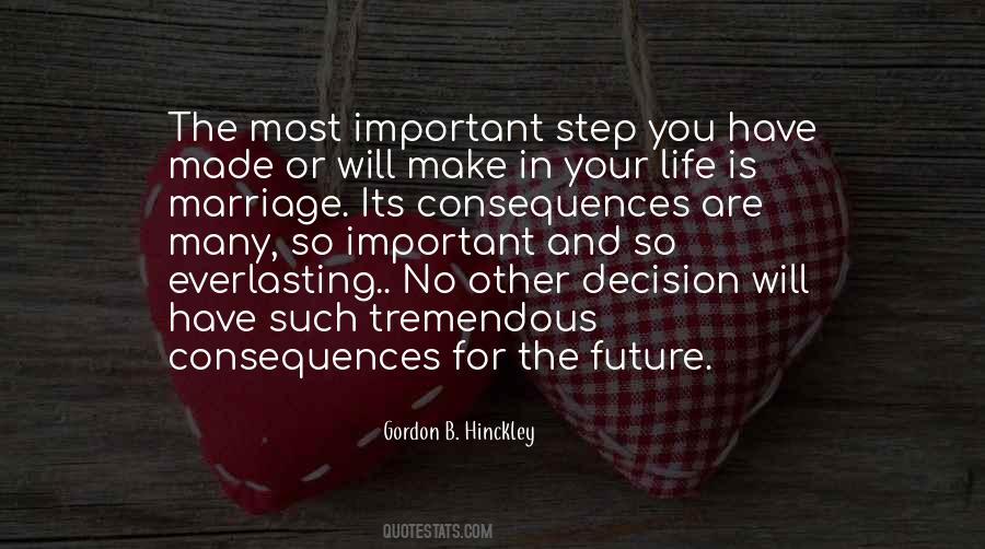 Important Decision Quotes #690280