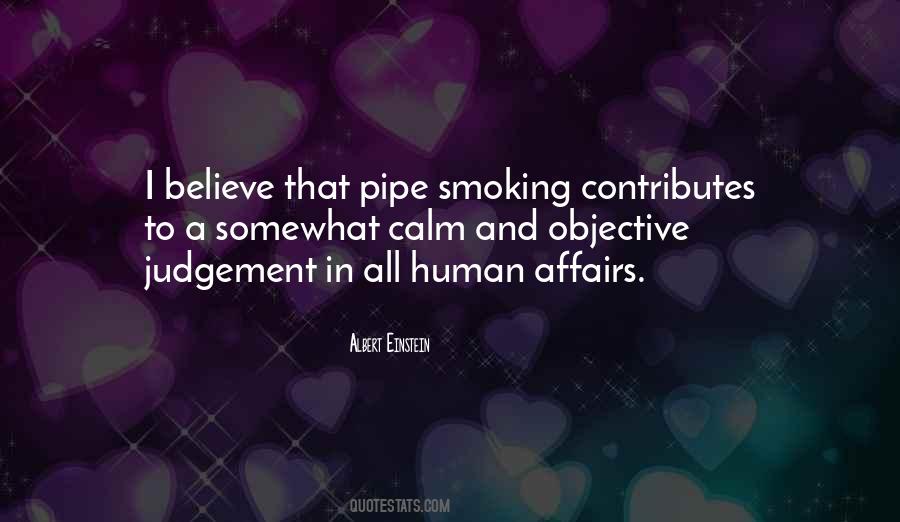 Best Pipe Smoking Quotes #221241