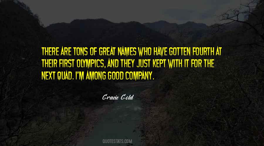 Great Company Quotes #35408