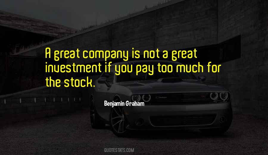 Great Company Quotes #628312