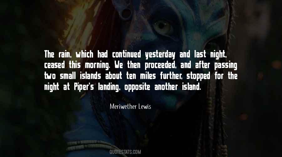 Morning Miles Quotes #1585936
