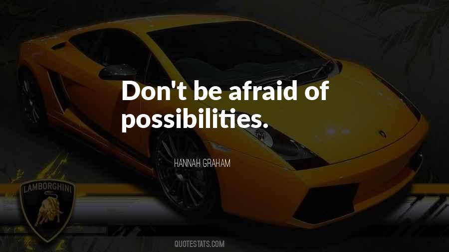 Best Possibilities Quotes #27042